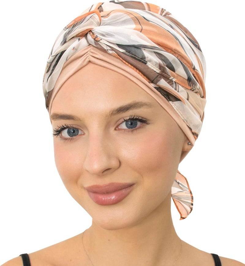 CAPLORD Head Scarf for Women Skull Cap Chemo Patients Headwear Cancer Hair Loss Scarf Headwrap Cover Hat Turban Covering Wrap - Image 5